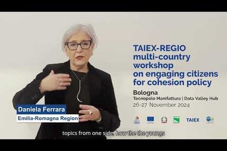 Daniela Ferrara, Regione Emilia-Romagna