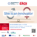 Eroi in tour a Modena: She is an innovator