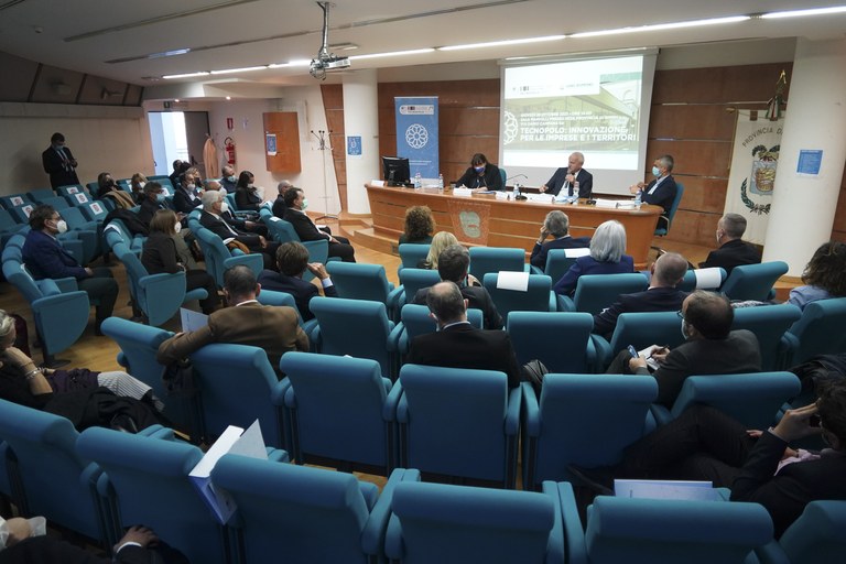 Intervento degli Assessori Salomoni e Colla alla presentazione delle attività del Tecnopolo di Rimini