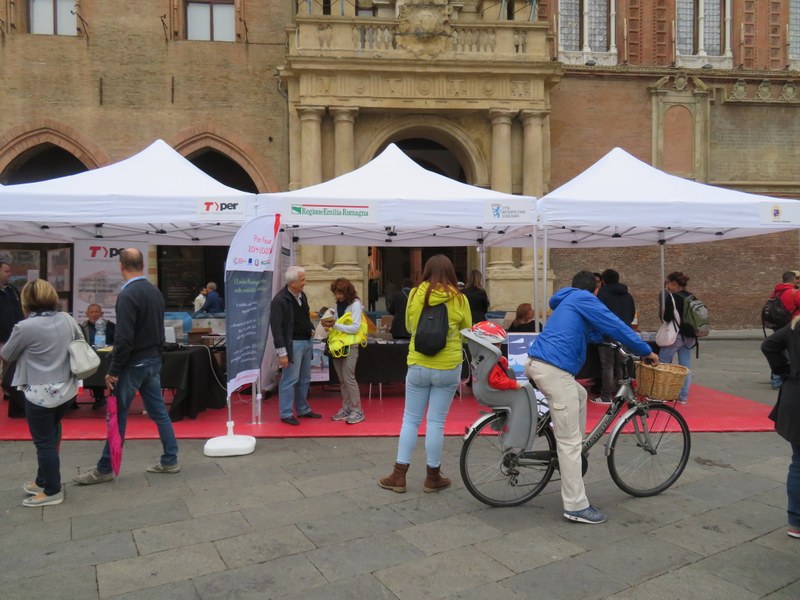 Infopoint Por Fesr al Mobility Village a Bologna